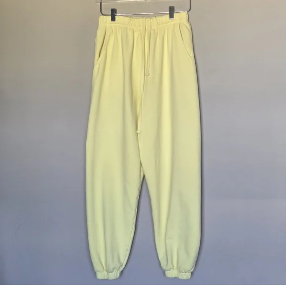 Daily Drills Monochrome Patch Lemonade Sweatpants Joggers XS/S - Picture 16 of 16